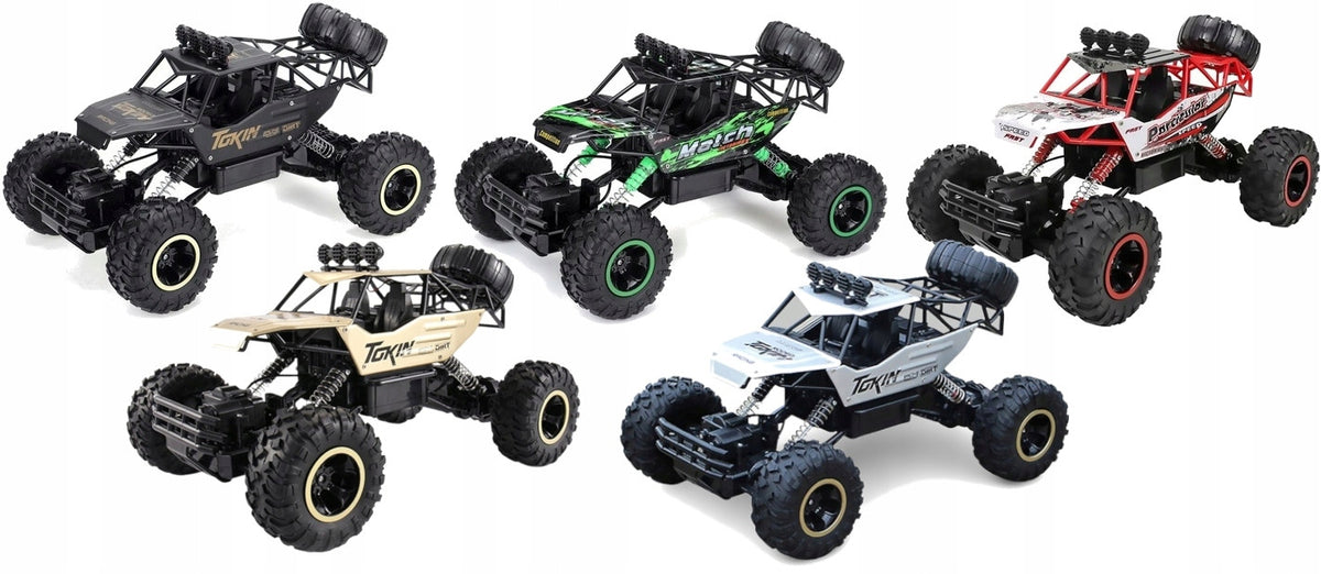 LARGE REMOTE CONTROLLED OFF-ROAD CAR 4x4 METAL LED GIFT FOR KIDS Manufacturer code 5903357602413