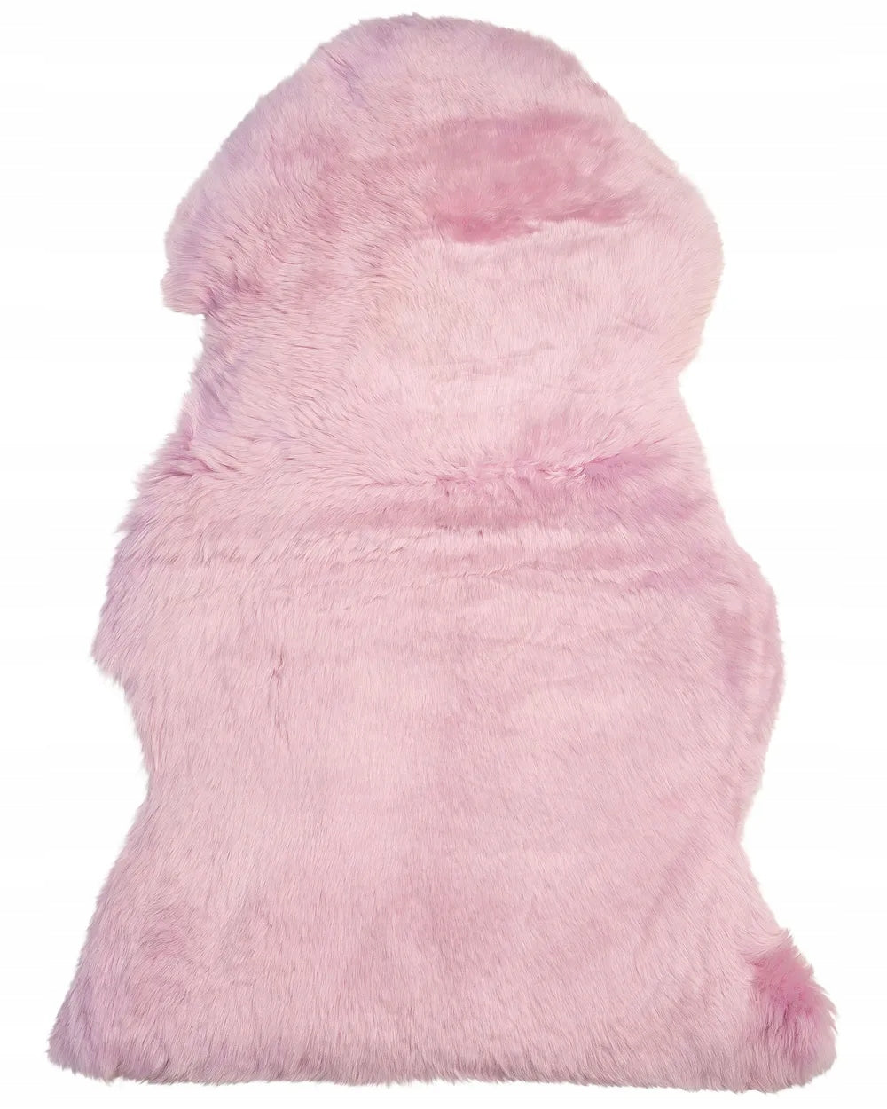 LARGE RUG FUR SHEEPSKIN LIVING ROOM BEDROOM powder PINK