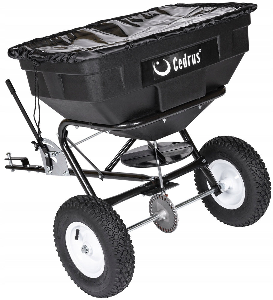 LARGE SEEDER SPREADER FOR GARDEN TRACTOR SEEDS CEDRUS SP31508 60L Brand Cedrus