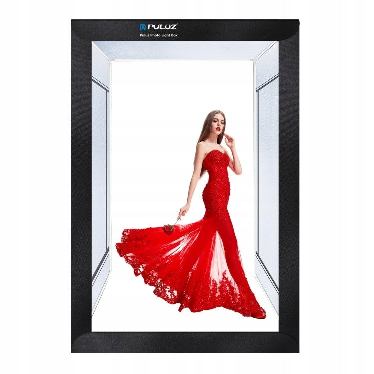 LARGE SHADOWLESS TENT PULUZ 200x120x80cm LED 6 LAMPS SESSION STUDIO PHOTO Packaging status original