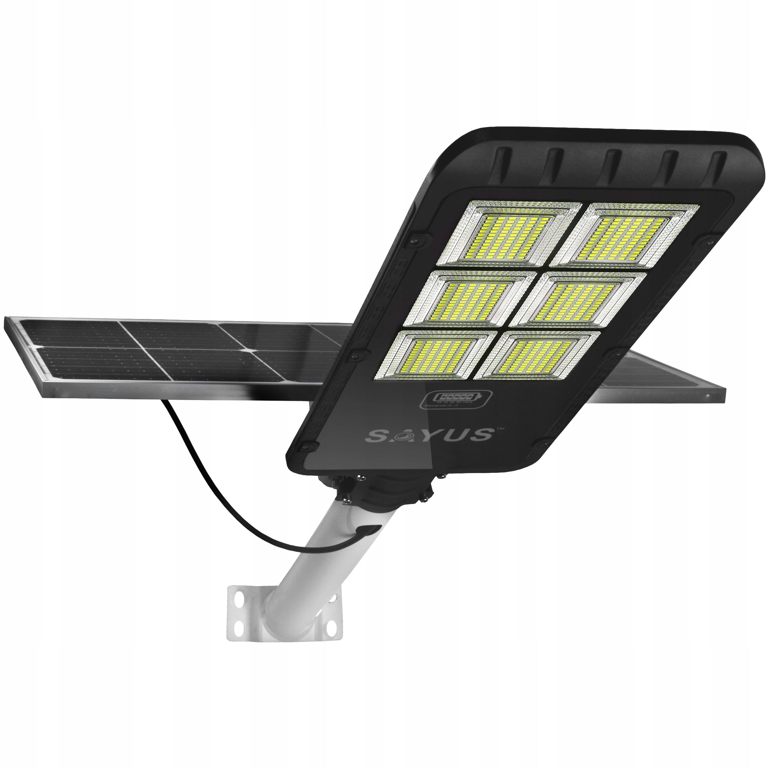 LARGE SOLAR LED LAMP STREET LAMP GARDEN MOTION SENSOR 2400W HOLDER Manufacturer code SL-8607-300W