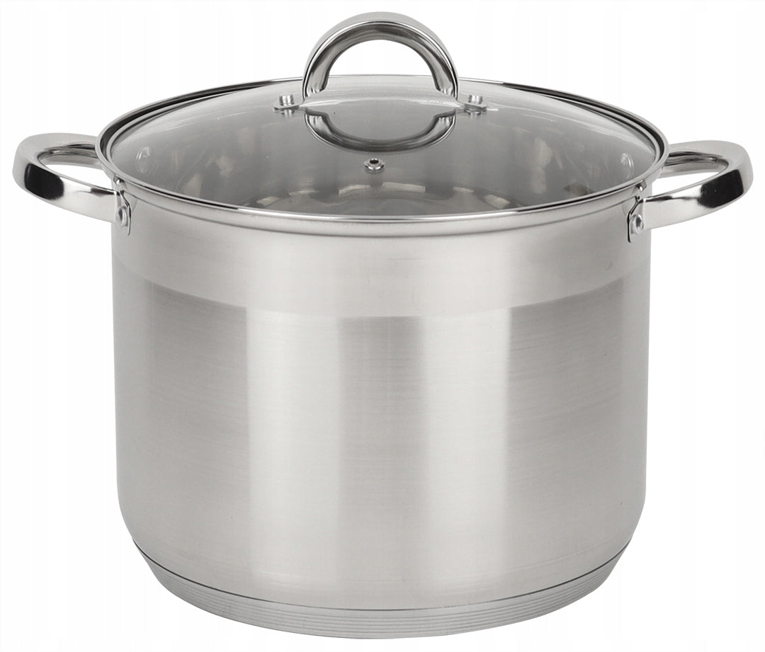 LARGE STAINLESS STEEL POT 10L GASTRO INDUCTION 26CM HIGH ROSSNER Manufacturer code TW220-26