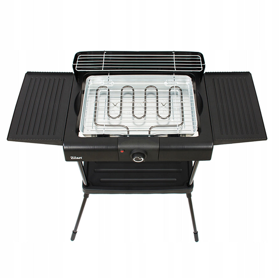 LARGE STANDING ELECTRIC GARDEN GRILL THERMOSTAT 2400IN 6IN1 XXL Brand Zilan