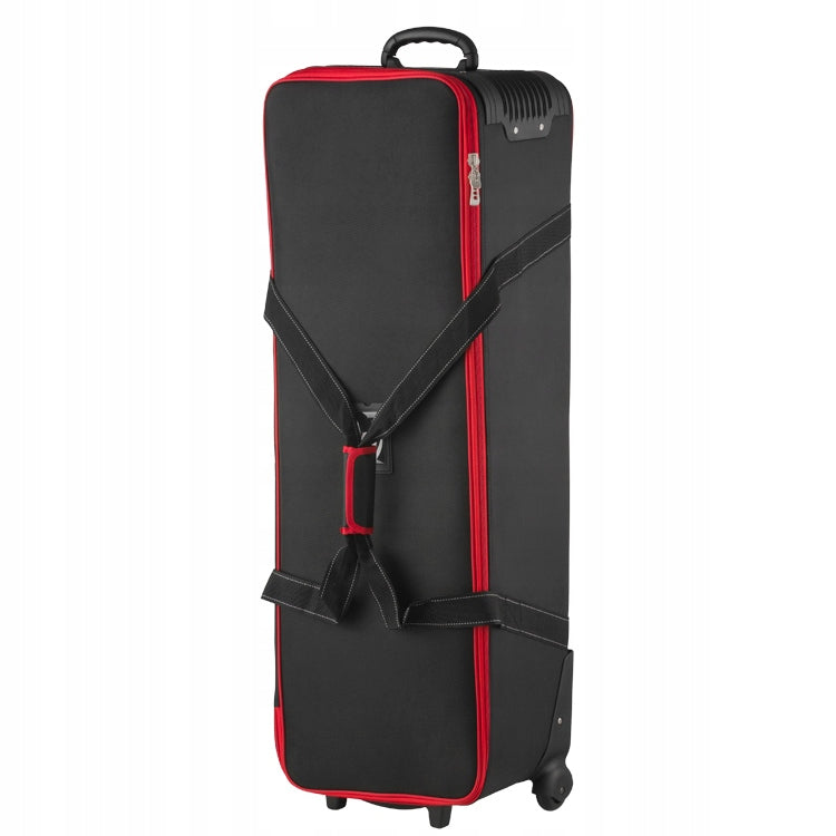 LARGE SUITCASE PHOTO BAG WITH WHEELS FOR STUDIO EQUIPMENT Lamp Tripods