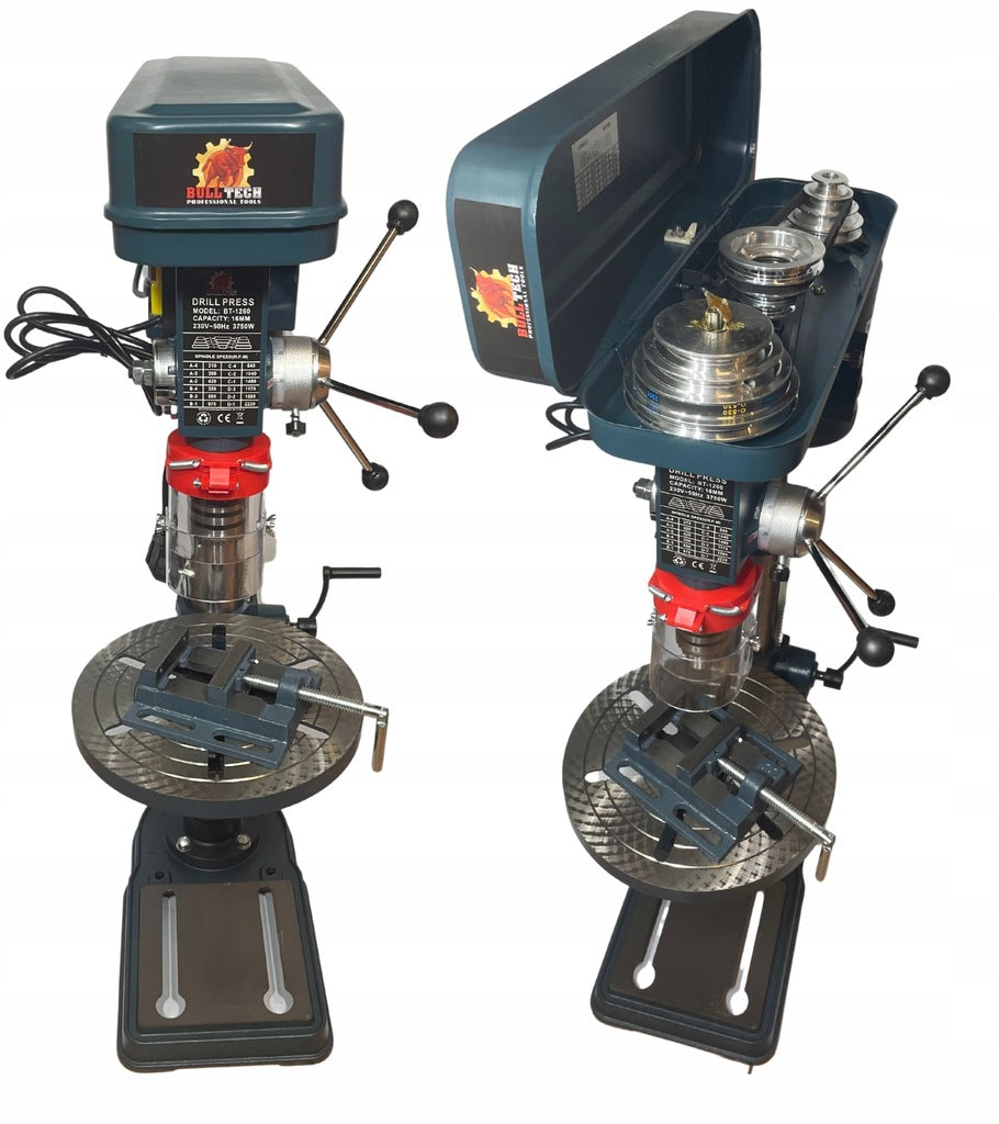 LARGE TABLE DRILL POWER 3750W 100CM +VISE 16MM