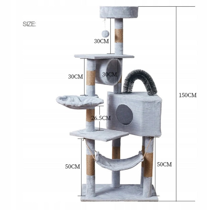Kačių draskyklė Fluxar home, SC-115 150cm