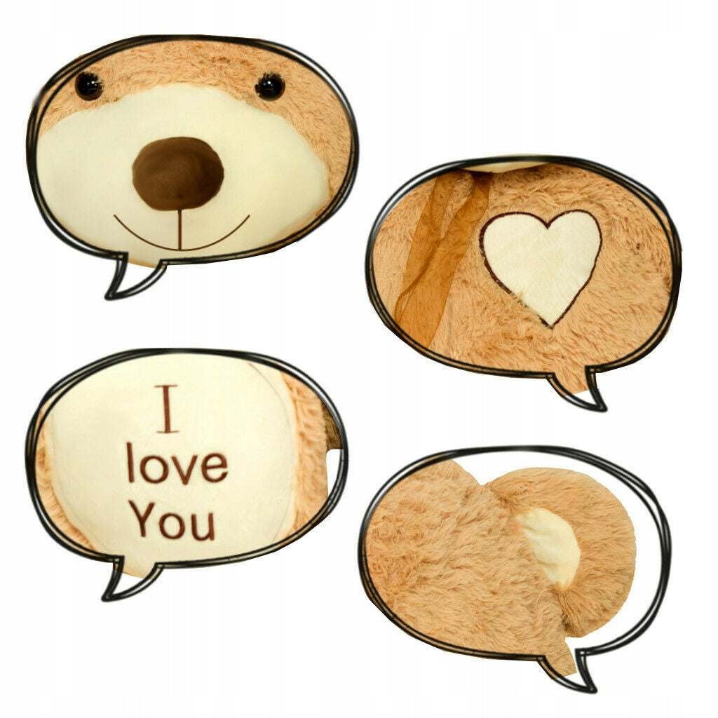 LARGE TEDDY BEAR 160 cm TEDBI PLUSH PLUSH TOY Brand TEDBI