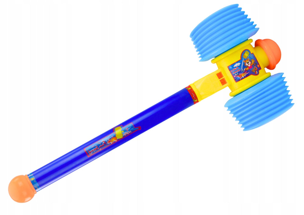 LARGE TOY HAMMER SOFT BLUE 60cm