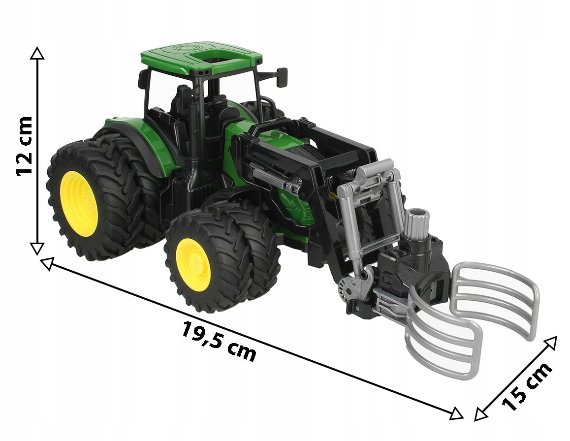 LARGE TRACTOR AGRICULTURAL TRACTOR FOR CHILDREN STRAW LOG GRIPPER HAY XXL Manufacturer code Z1003-STR