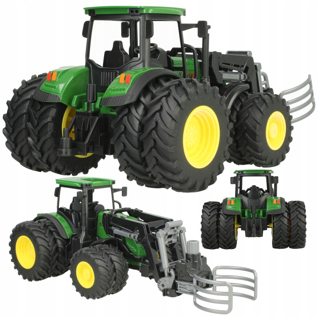 LARGE TRACTOR AGRICULTURAL TRACTOR FOR CHILDREN STRAW LOG GRIPPER HAY XXL