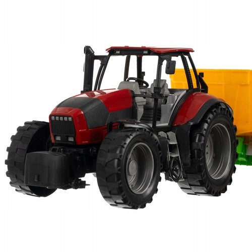 LARGE TRACTOR WITH DRIVE AND MOBILE TRAILER EL. 52CM Manufacturer code traktor z napędem