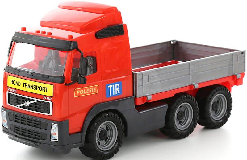 LARGE TRUCK TIR 2 TRAILERS OPENING SIDES WADER-POLESIE Brand Polesie