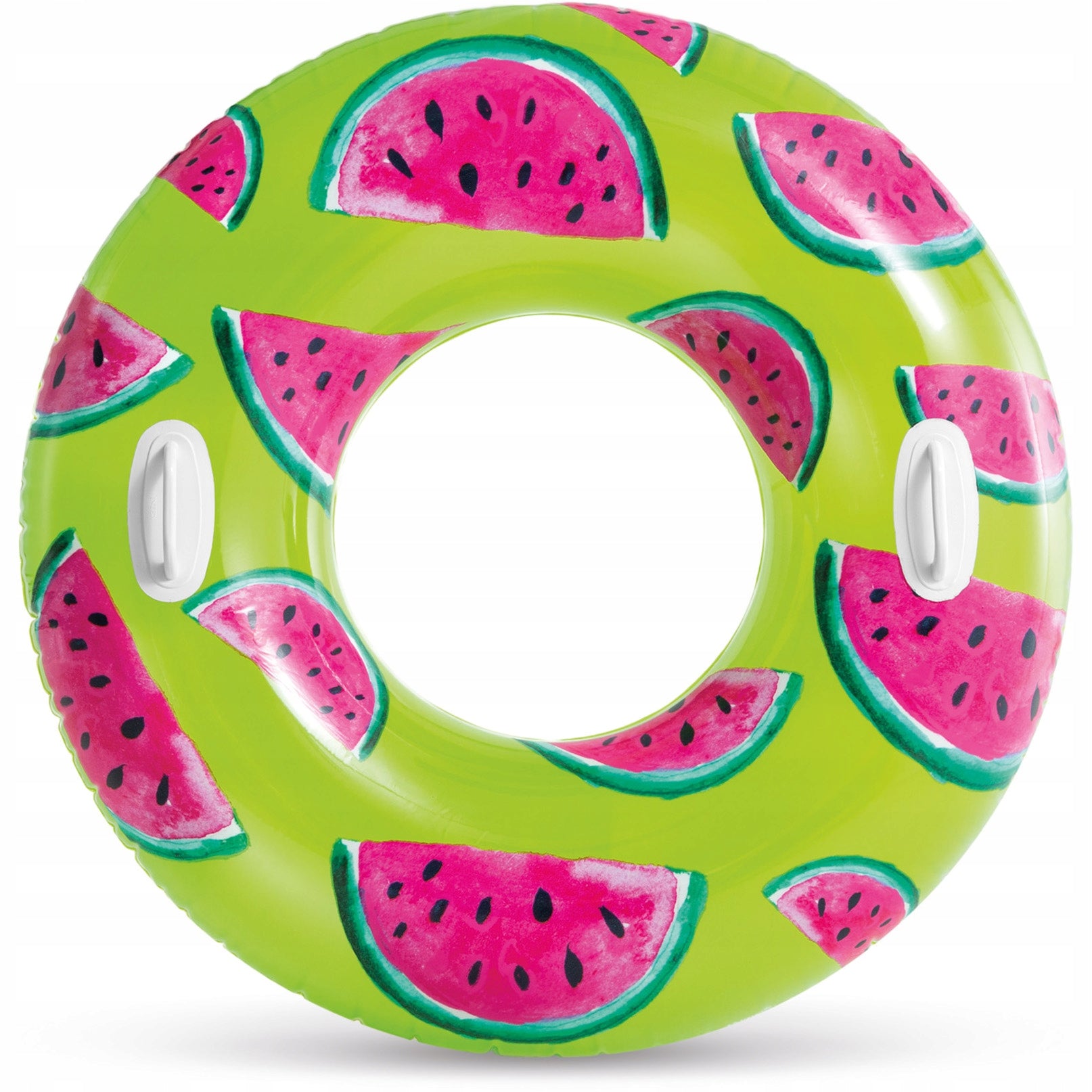 LARGE WHEEL WITH HANDLES LARGE INFLATABLE WHEEL FOR SWIMMING WATER INTEX 107 CM Packaging status original
