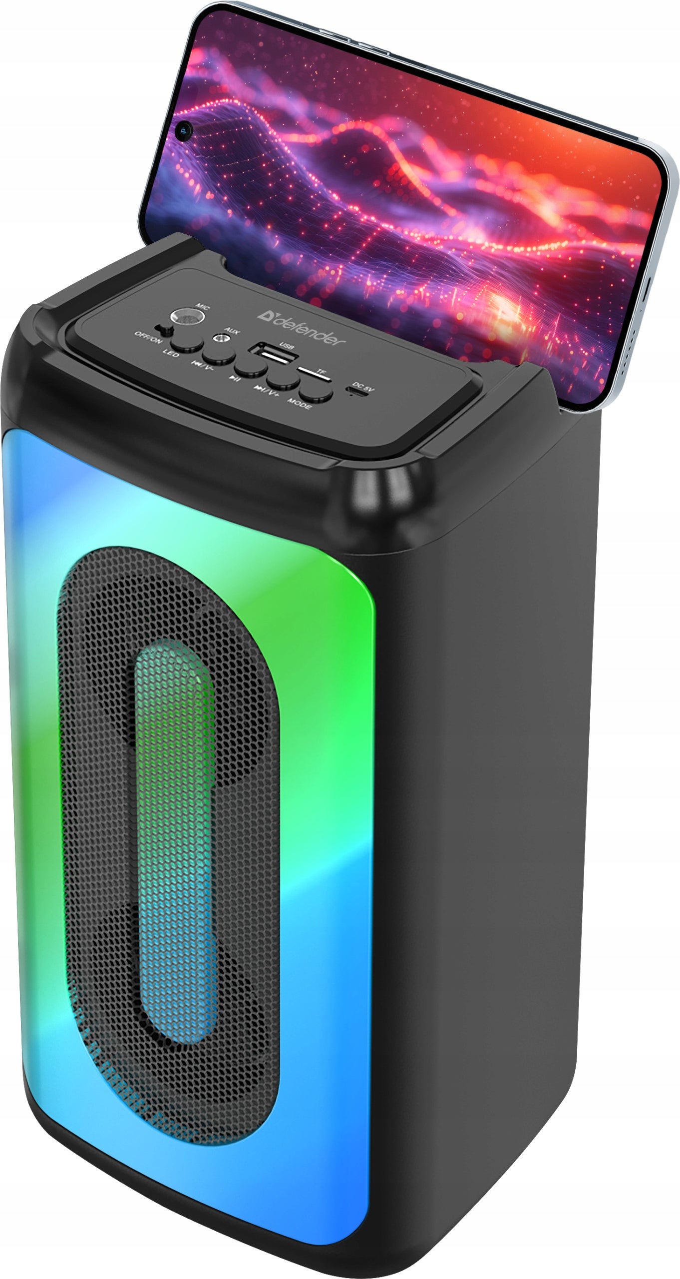 LARGE WIRELESS SPEAKER BOOMBOX MOBILE KARAOKE SOUND SYSTEM