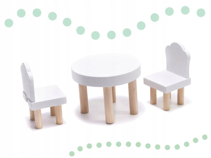 Medinis lėlių namelis Fluxar home MN-1079 78cm