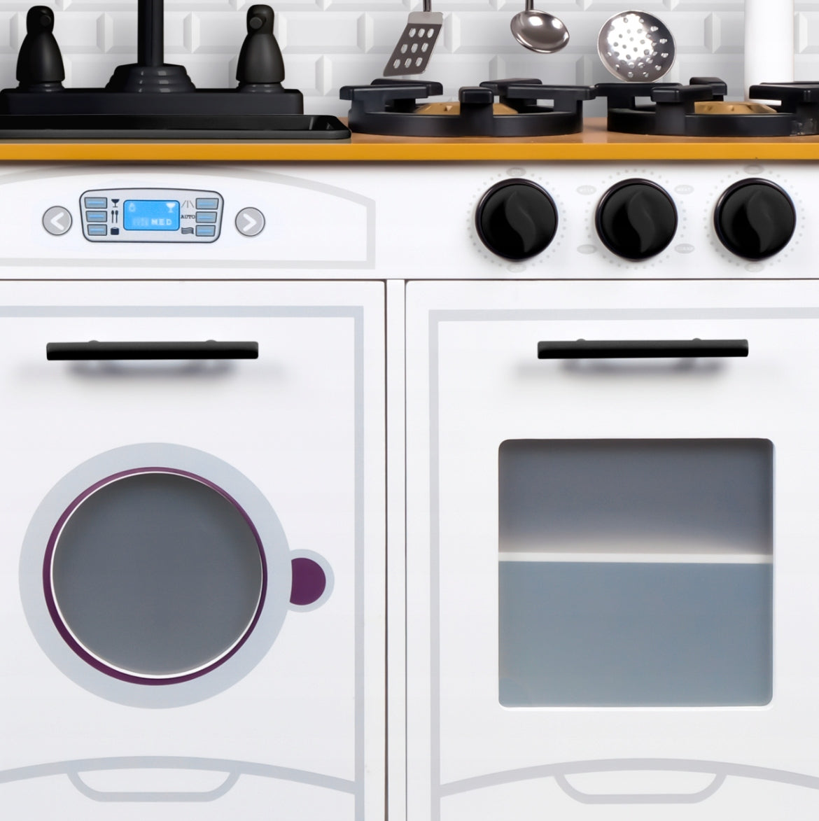 LARGE WOODEN KITCHEN XXL FOR CHILDREN EDUCATIONAL + ACCESSORIES Brand Promis