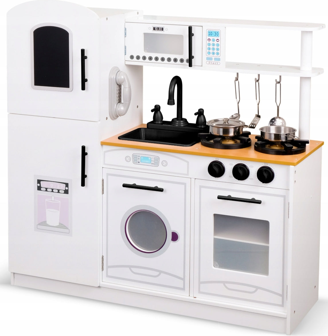 LARGE WOODEN KITCHEN XXL FOR CHILDREN EDUCATIONAL + ACCESSORIES Manufacturer code 4353534534534