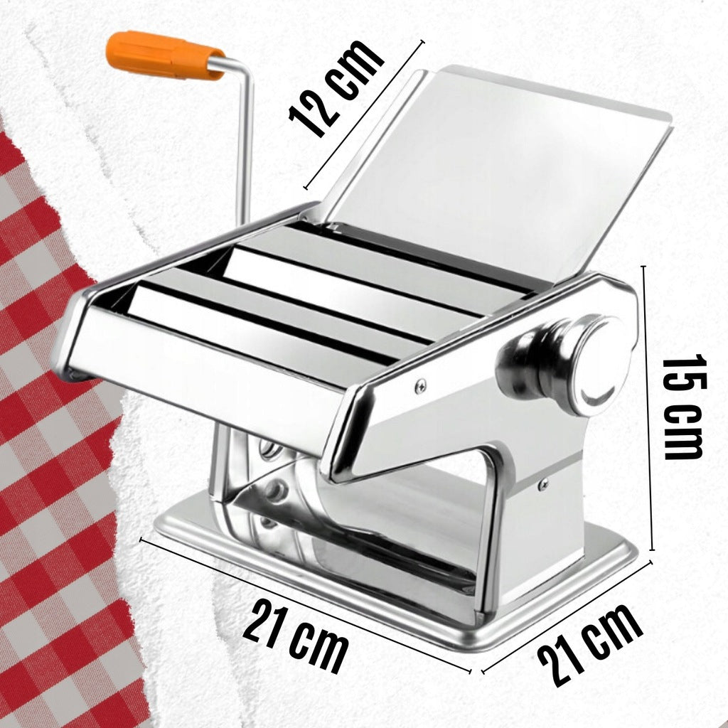 LASAGNE 3in1 STEEL SOLID XXL HANDHELD DUMPLING CAKE PASTA MACHINE Manufacturer code RĘCZNA MASZYNKA DO MAKARONU KUCHNI STALOWA