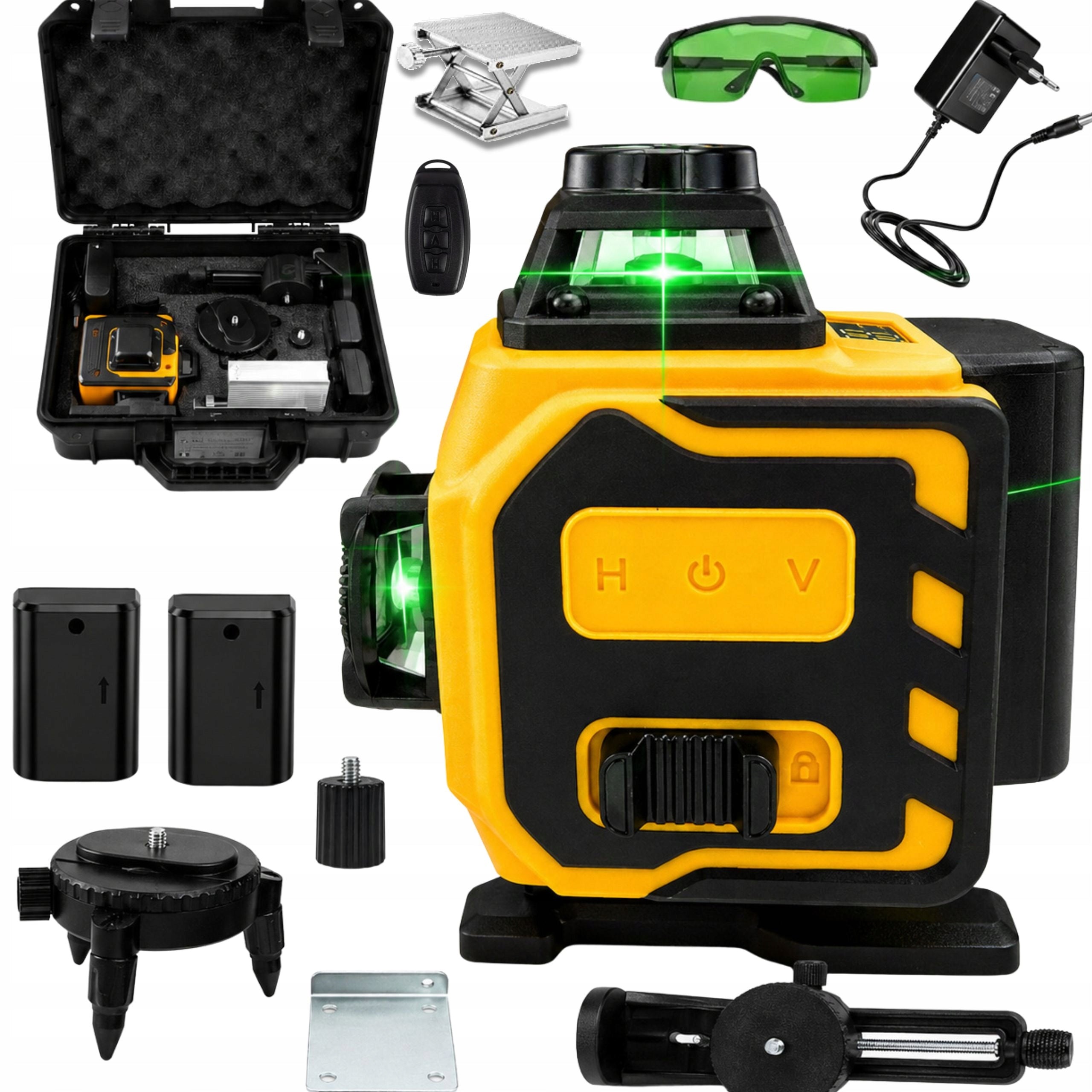LASER LEVEL 360 4D 16 LINES CROSS LASER SET GREEN