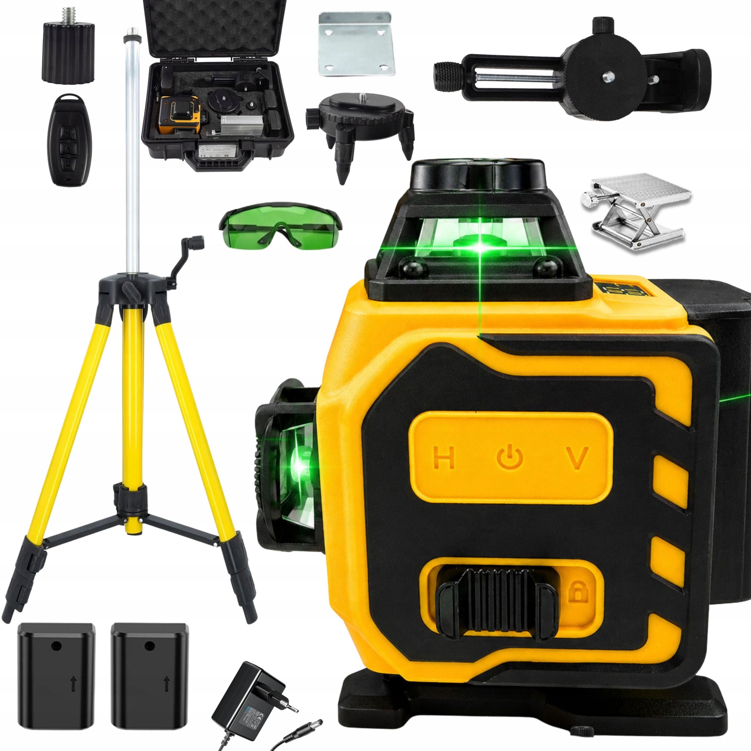 LASER LEVEL 360 4D 16 LINES WITH TRIPOD CROSS LASER SET
