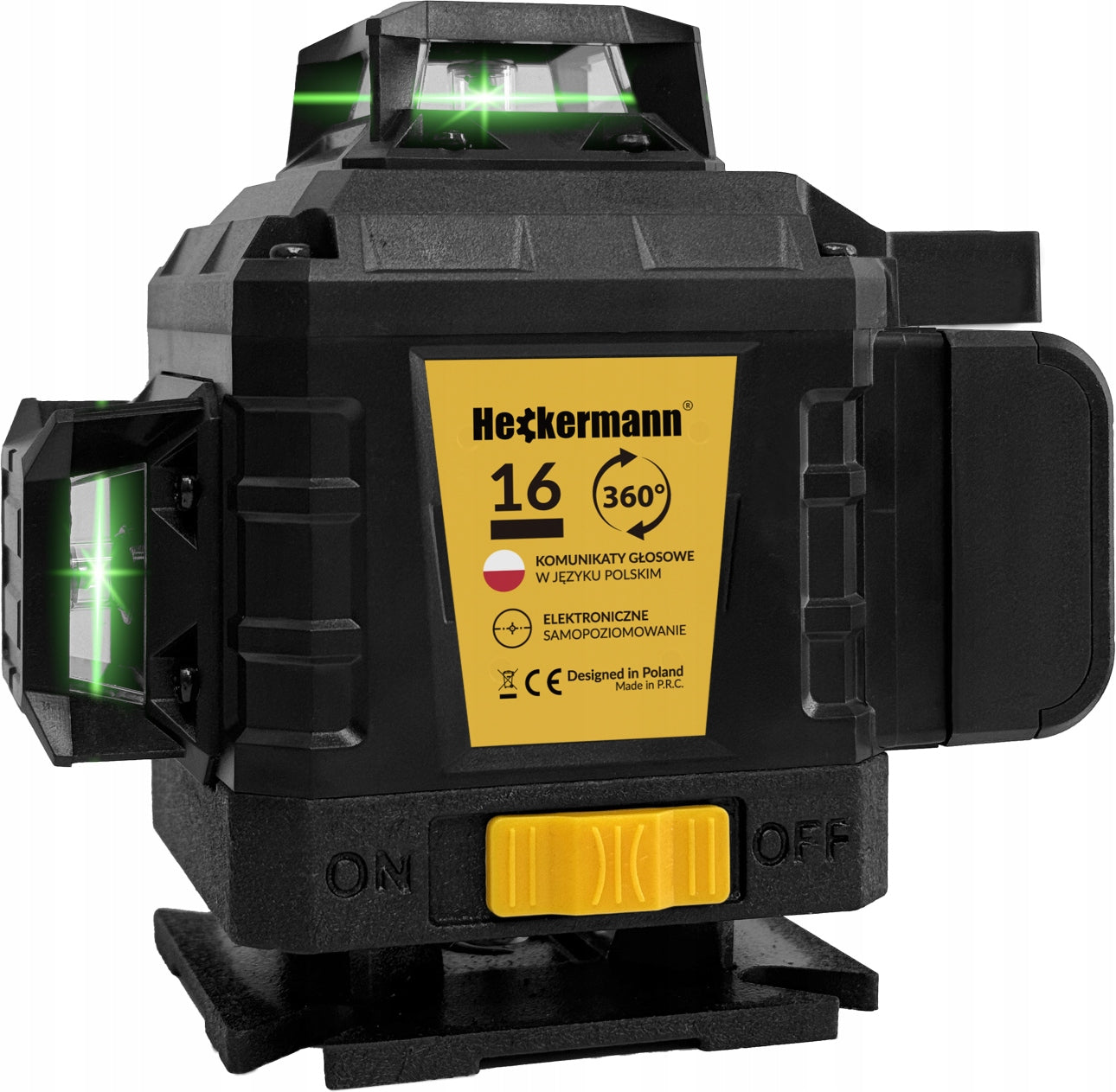 LASER LEVEL 360 PLANE 4D CROSS LASER SELF LEVELING Brand Heckermann