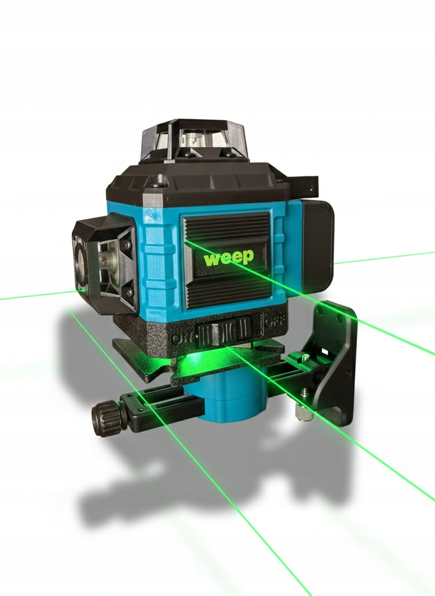 LASER LEVEL WEEP 4D 16 CROSS LINE 360 SET TRIPOD Brand WEEP