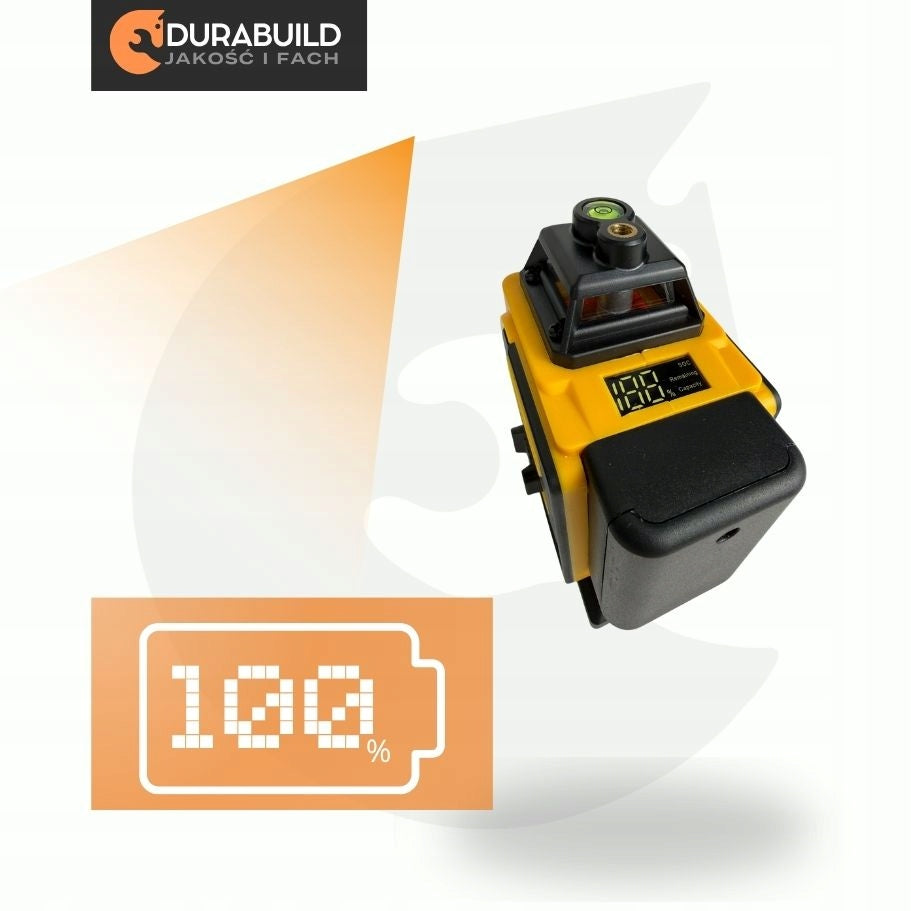 LASER LEVEL WITH LCD 16 LINE 360 PRO CROSS LASER FOR PROFESSIONAL Brand Durabuild
