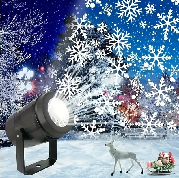 LASER PROJECTOR CHRISTMAS CALL. LED HOUSE PROJECTOR SNOWFLAKES Manufacturer code SolarBox