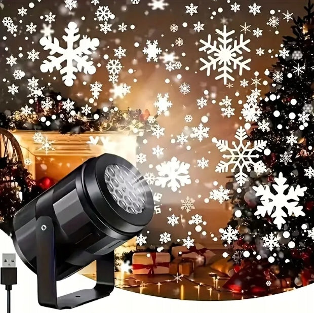 LASER PROJECTOR CHRISTMAS CALL. LED HOUSE PROJECTOR SNOWFLAKES