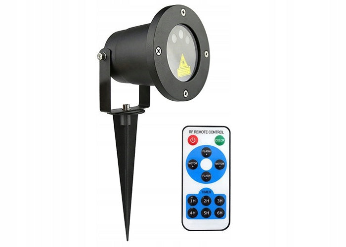 LASER PROJECTOR STAR SHOWER LASER PROJECTOR OUTDOOR LED 3 COLORS Packaging status original