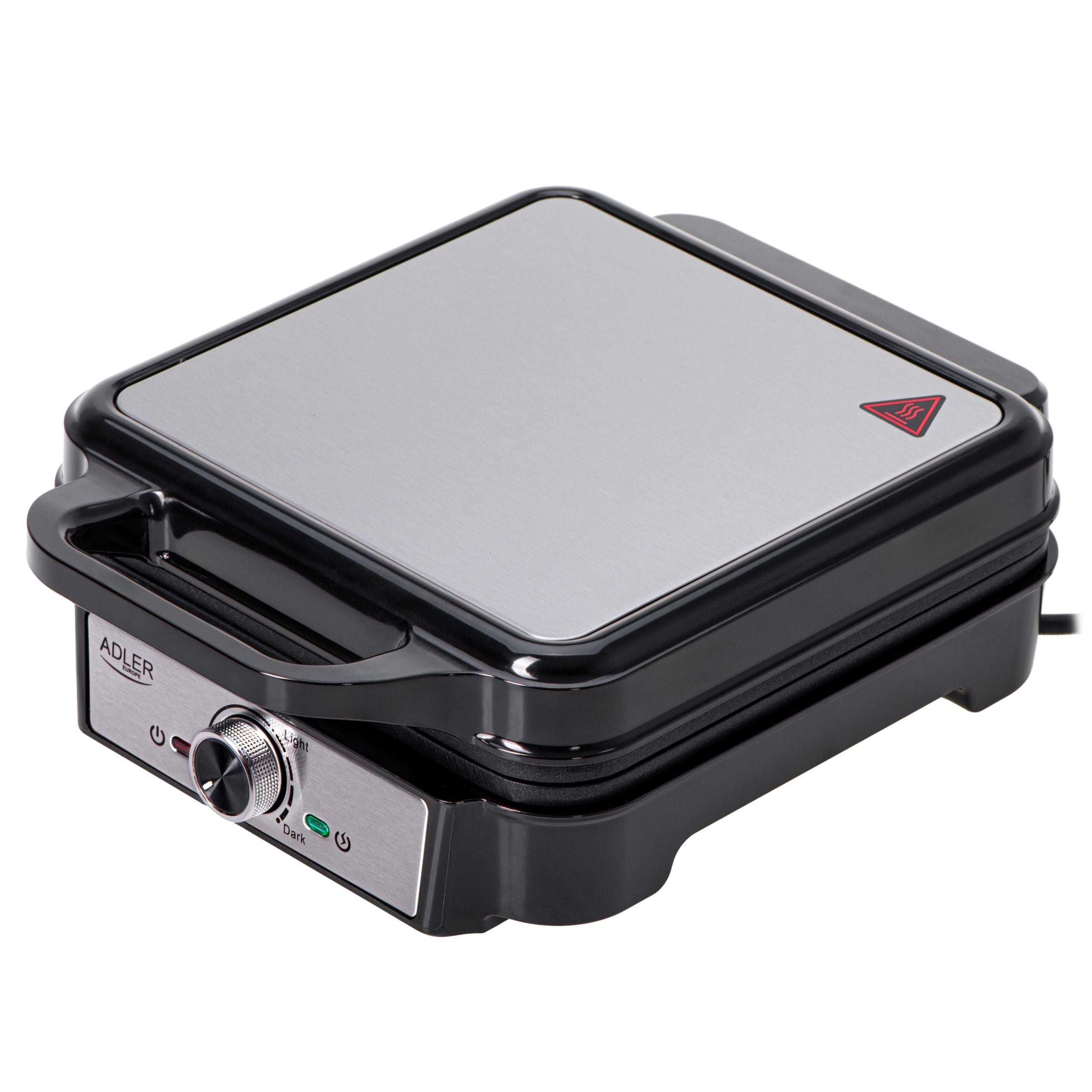 LATEST MODEL WAFFLE IRON ADLER AD3083 1800 W FOR 4 CRISPY WAFFLES Packaging status original