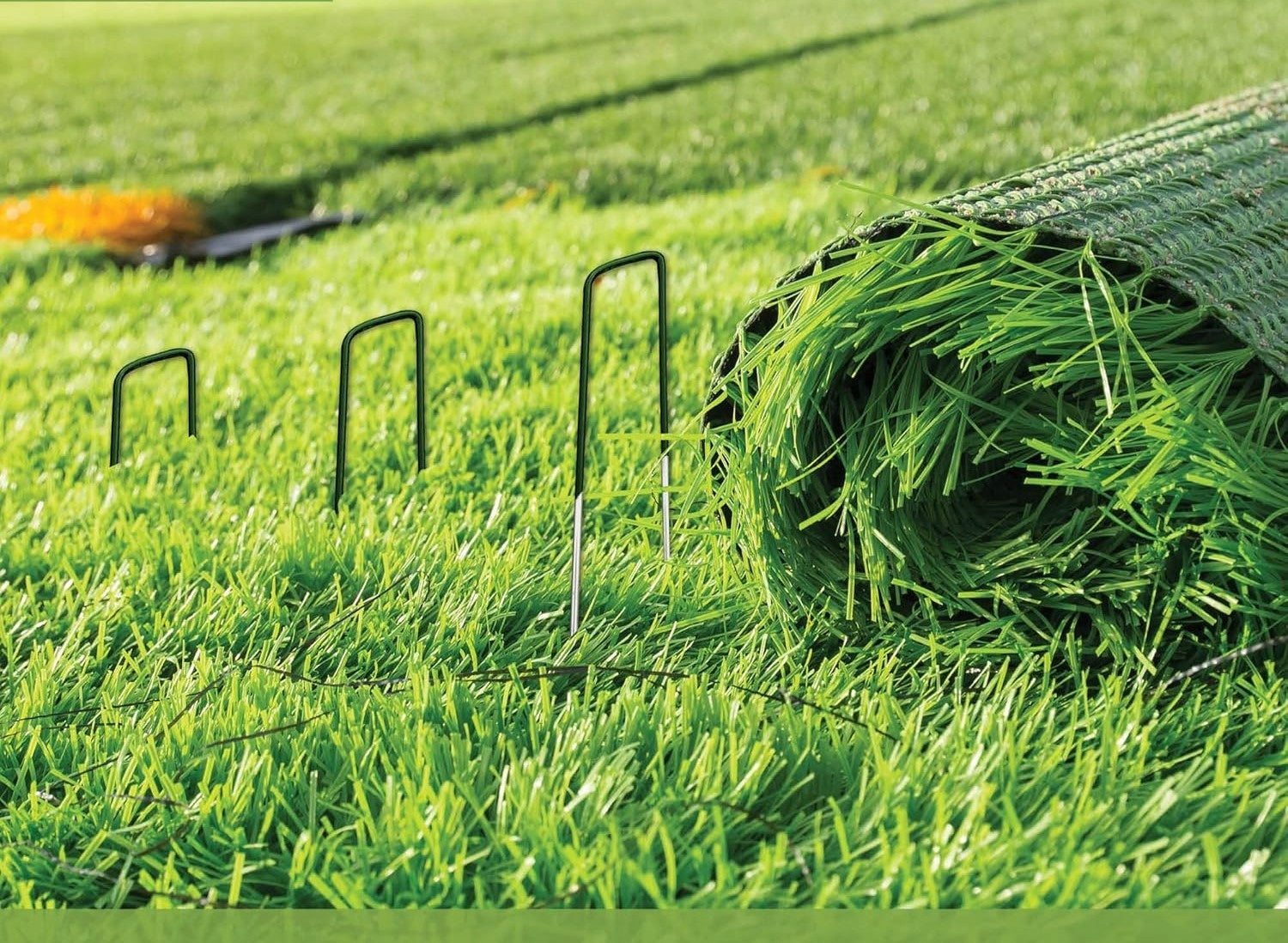 LAWN ARTIFICIAL GRASS PINS ANCHORS 40x AGROTEXTILE FASTENING STAPLES Manufacturer code KOTWY SZPILKI DO SZTUCZNEJ TRAWY TRAWNIKA 40x