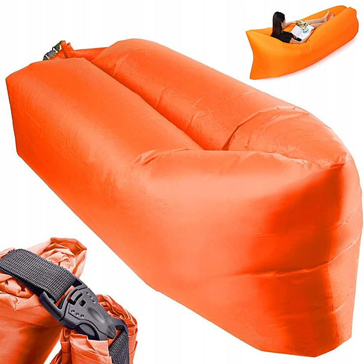 LAZY BAG INFLATABLE SOFA BED FOR BEACHES ARMCHAIR MATTRESS LOUNGER STRONG