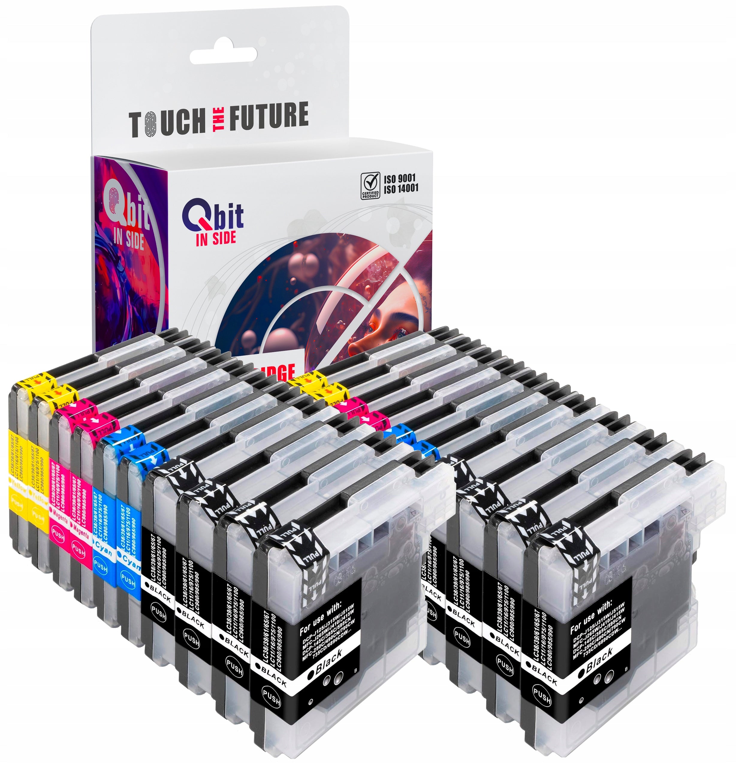 LC-985 XL ink cartridges for Brother DCP-J125 DCP-J140W DCP-J315W DCP-J515W printer