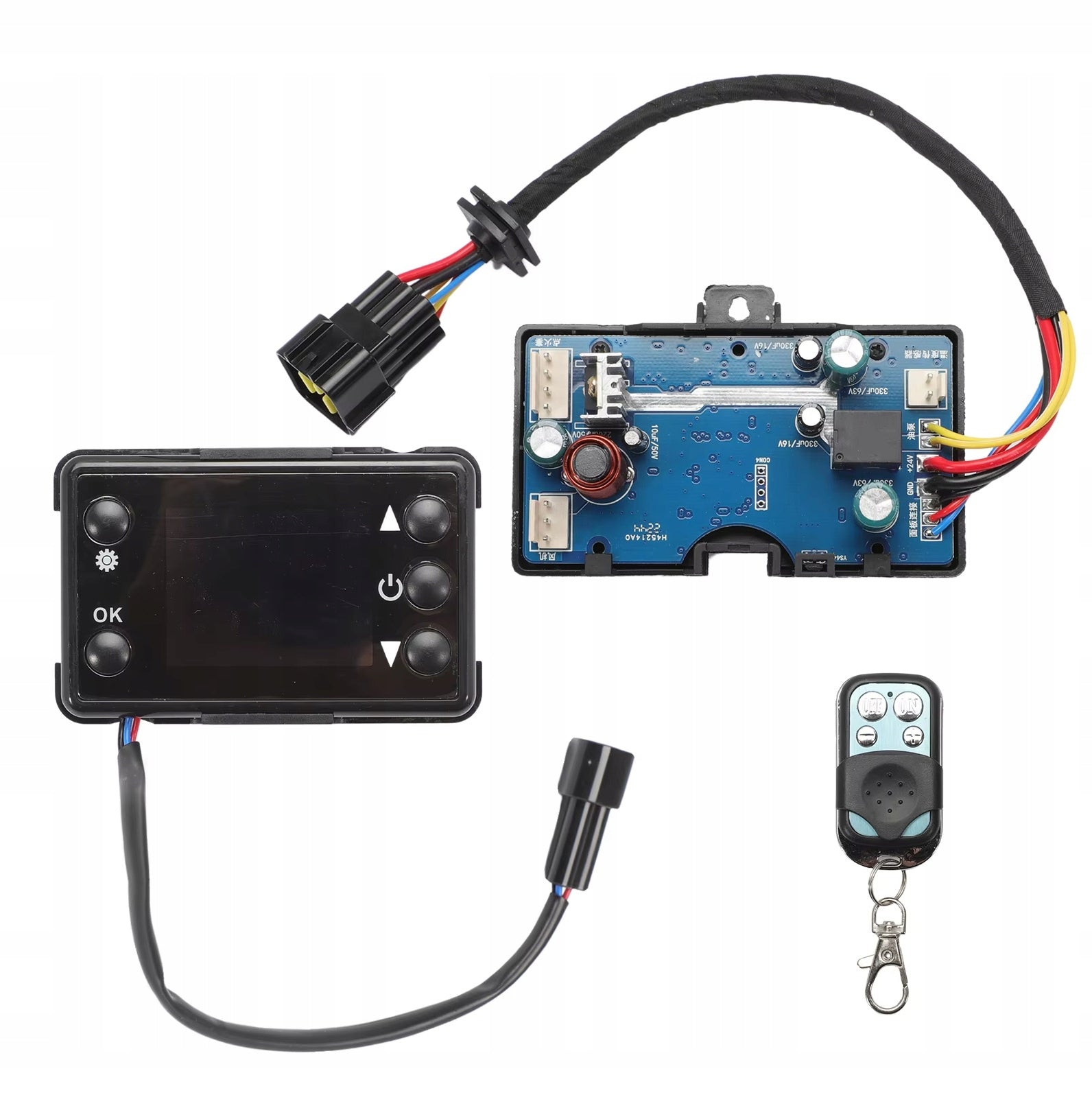 LCD DISPLAY + CONTROLLER + REMOTE CONTROL FOR HEATER PARKING HEATER Manufacturer code FX21150