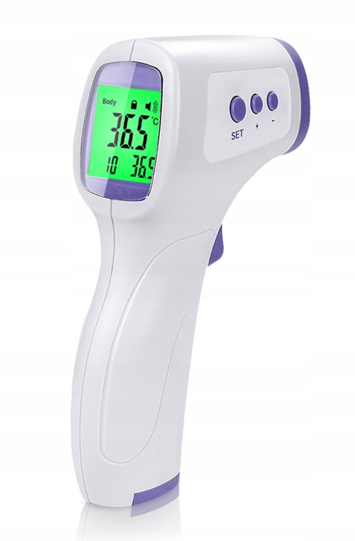 LCD NON-CONTACT ELECTRONIC THERMOMETER FOR THE FOREHEAD OF THE BODY EAR Medical device no