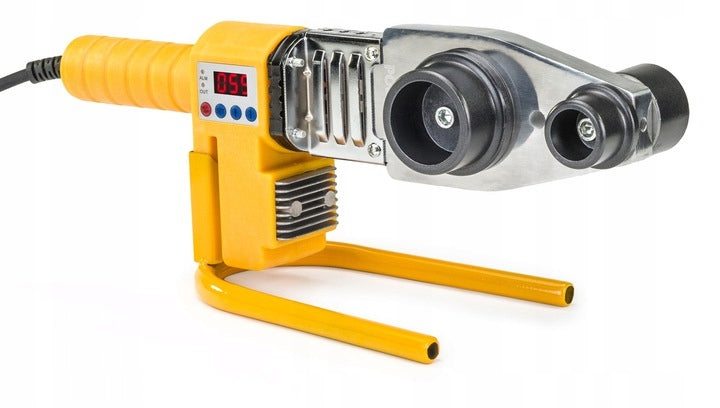 LCD POLYFUSION WELDING MACHINE FOR PVC PIPES PP 2800W 7-MATRIX 16-63 + CASE Brand Powermat