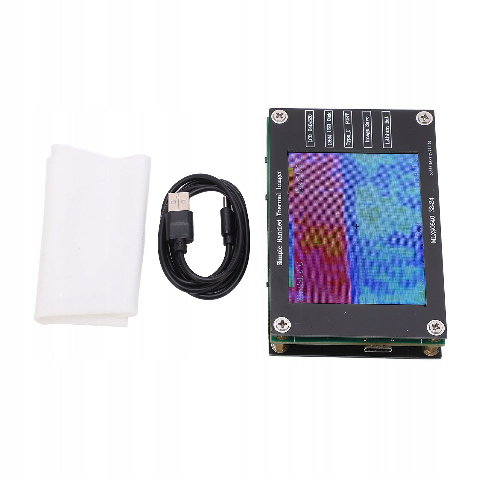 LCD THERMAL IMAGING CAMERA -40 +300INFRARED THERMODETECTOR Manufacturer code 1021220135111