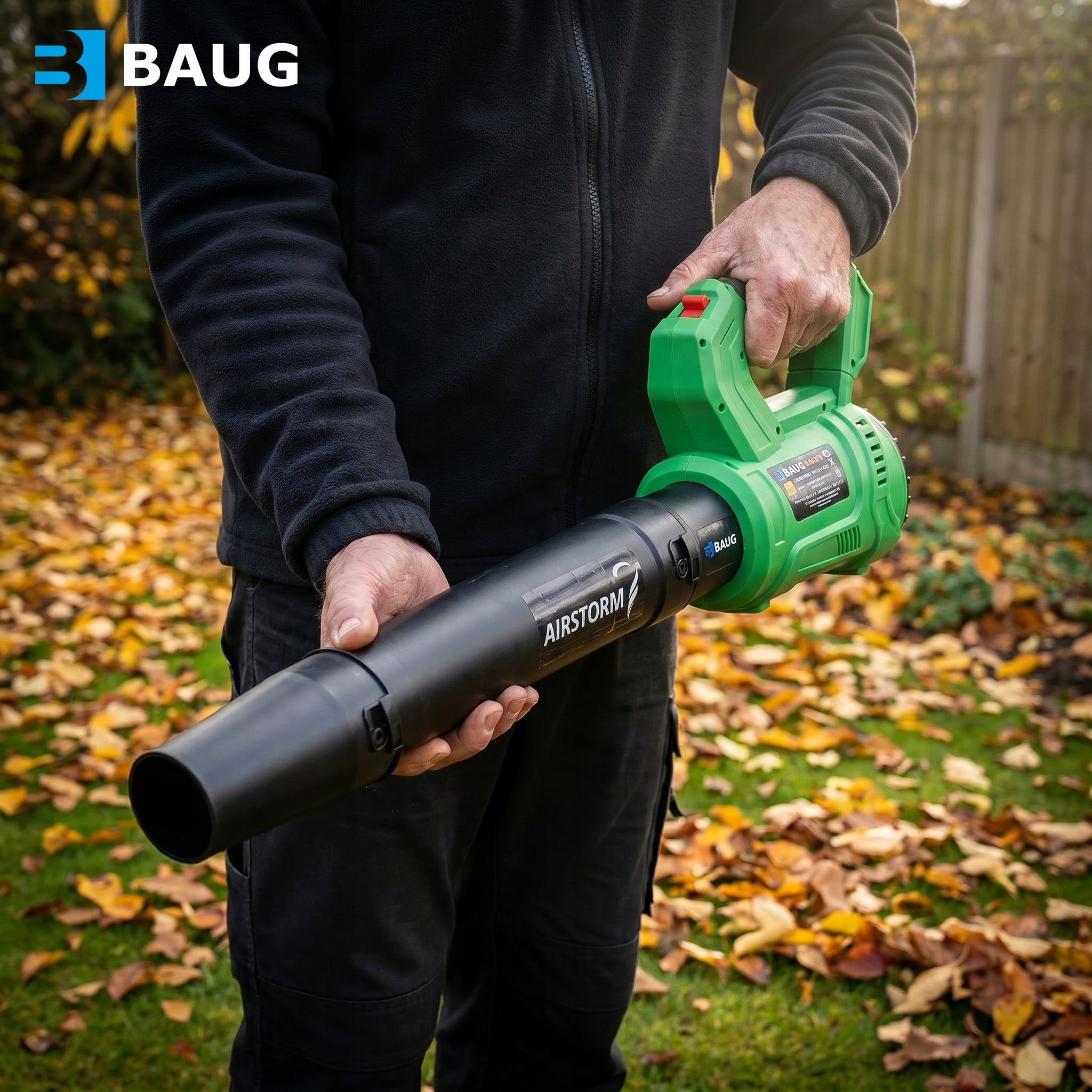 LEAF BLOWER CORDLESS GARDEN WIRELESS FOR SNOW 2x AKU 3AH Air velocity 144 km/h