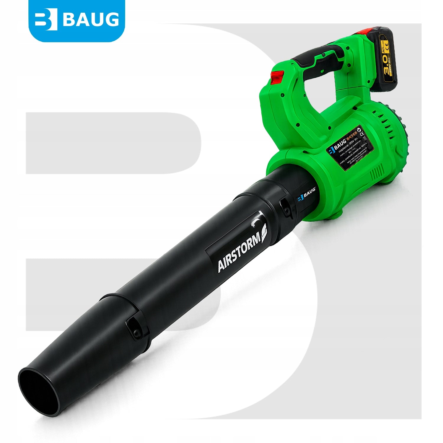 LEAF BLOWER CORDLESS GARDEN WIRELESS FOR SNOW 2x AKU 3AH Packaging status original