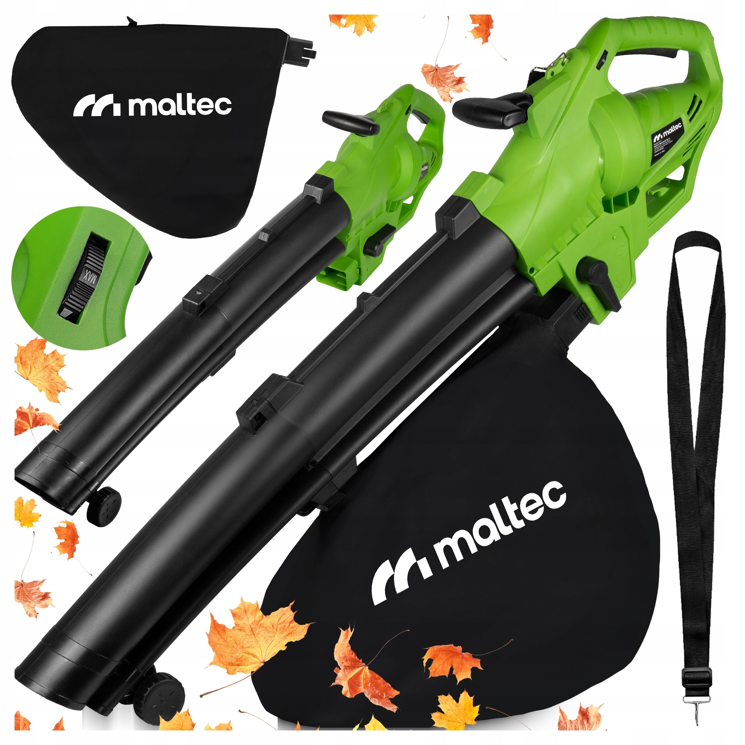 LEAF BLOWER ELECTRIC GARDEN VACUUM CLEANER SHREDDER 3500W 270km/h