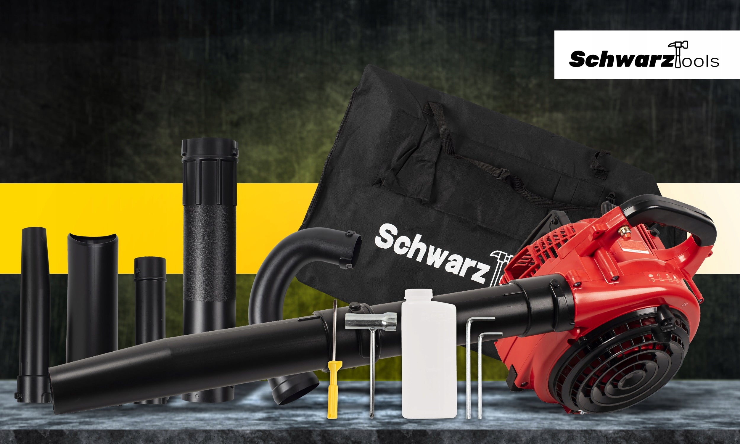 LEAF BLOWER GARDEN BLOWER WITH SHREDDER VACUUM CLEANER Power supply combustion
