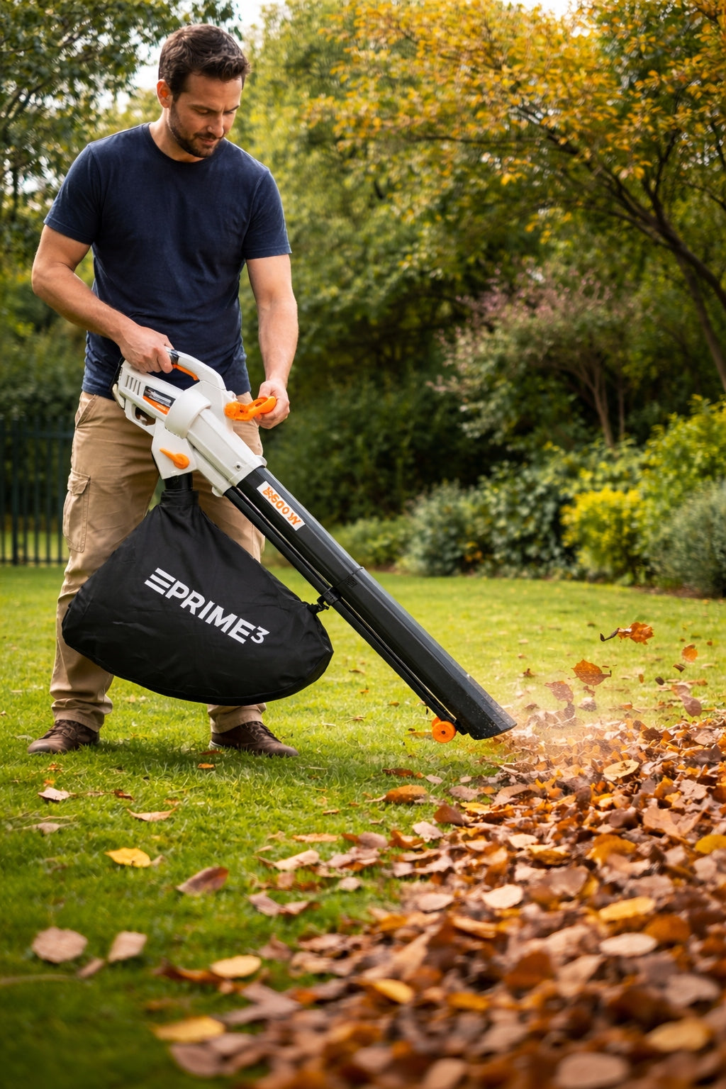 LEAF VACUUM CLEANER 3500W BLOWER + VACUUM CLEANER + MULCHER 3in1 GVB31 Manufacturer code 5907080482410