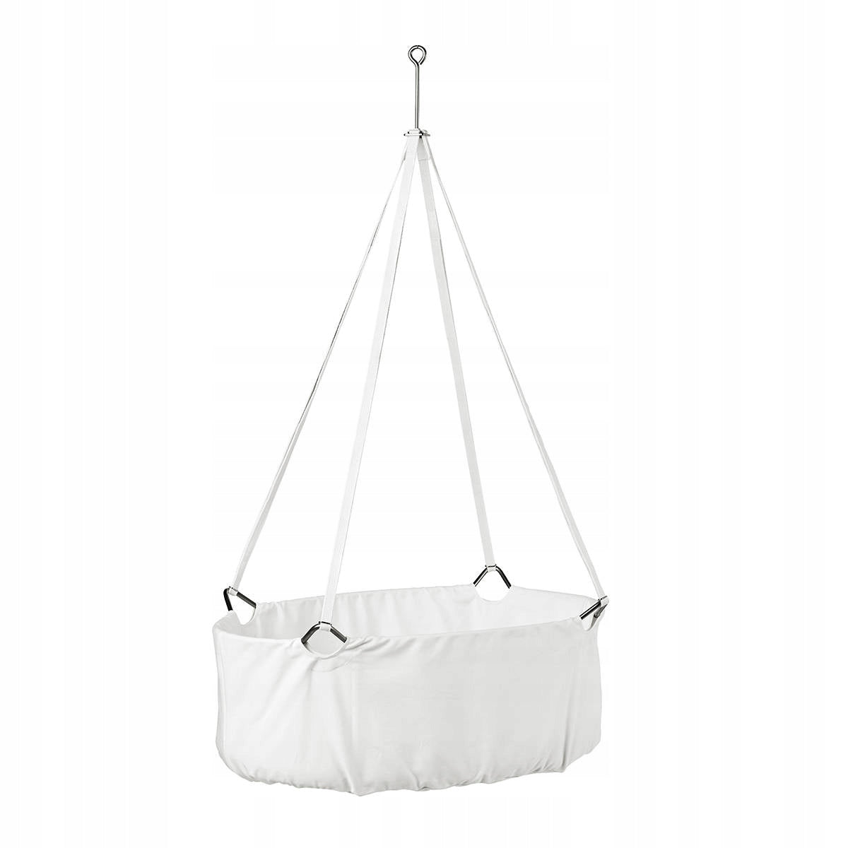 LEANDER - CRADLE LEANDER CLASSIC WITH MATTRESS, WHITE