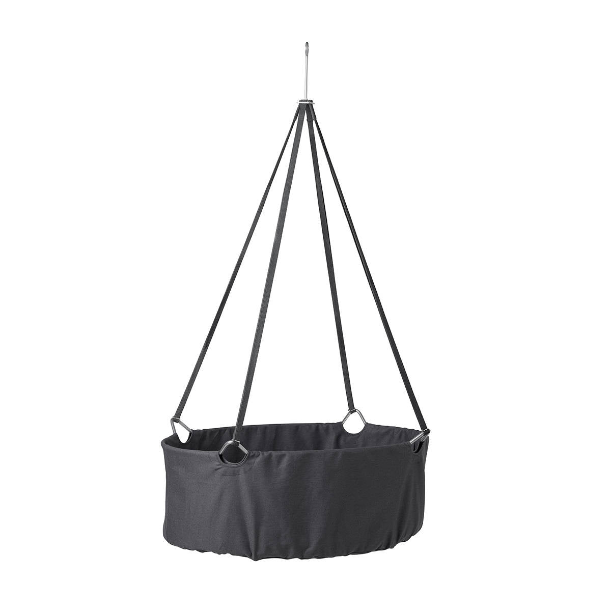 LEANDER - Leander Classic Baby Crib with Mattress, Grey Brand no brand