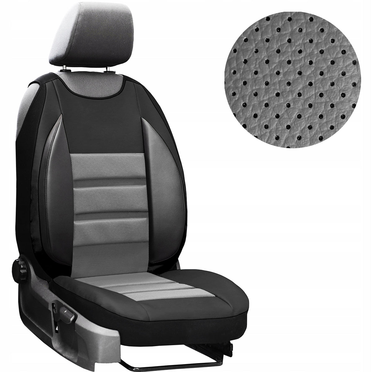 LEATHER MAT LEATHER CAR SEAT COVERS