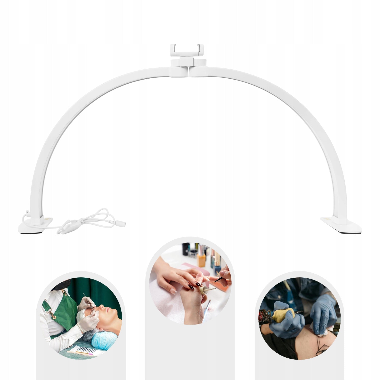LED Arch 38w Cosmetic Lamp with Remote Control – Eyebrows, Eyelashes, Nails Manufacturer code 742058684398