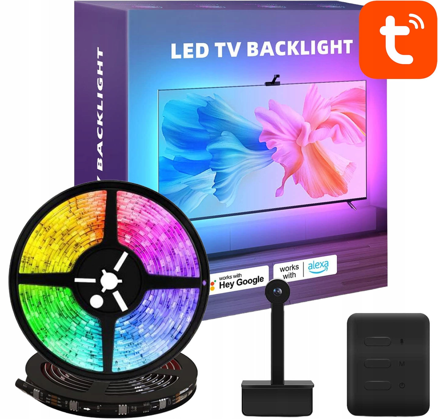 LED Backlight for TV 55-65" WiFi Tuya Smart Android iOS