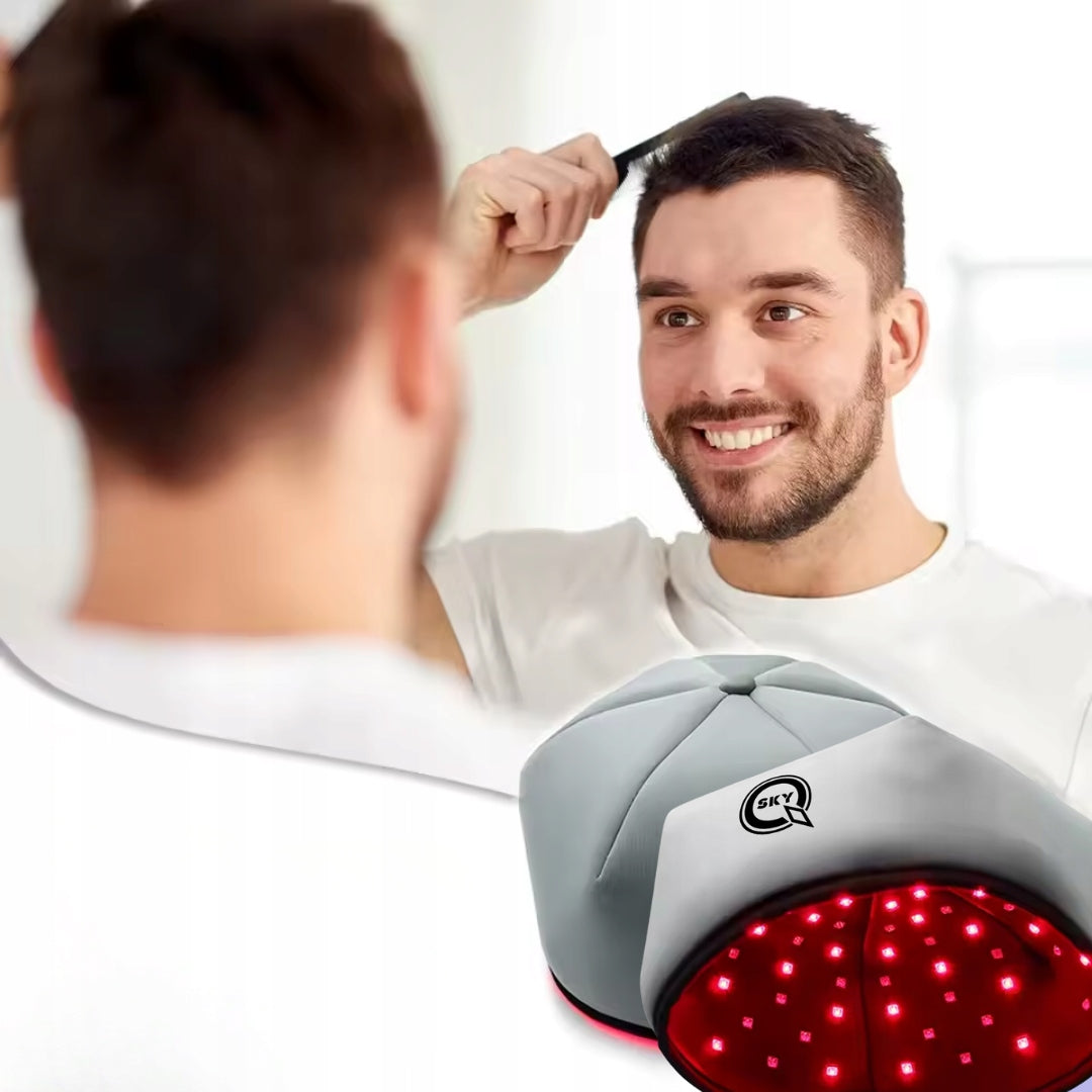 LED CAP FOR HAIR GROWTH RED LIGHT THERAPY 660–830NM ALOPECIA Manufacturer code Hello Face T100