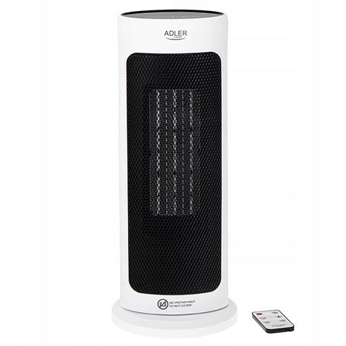 LED CERAMIC FAN WITH REMOTE CONTROL + TIMER 200W AD7738 ADLER Packaging status original